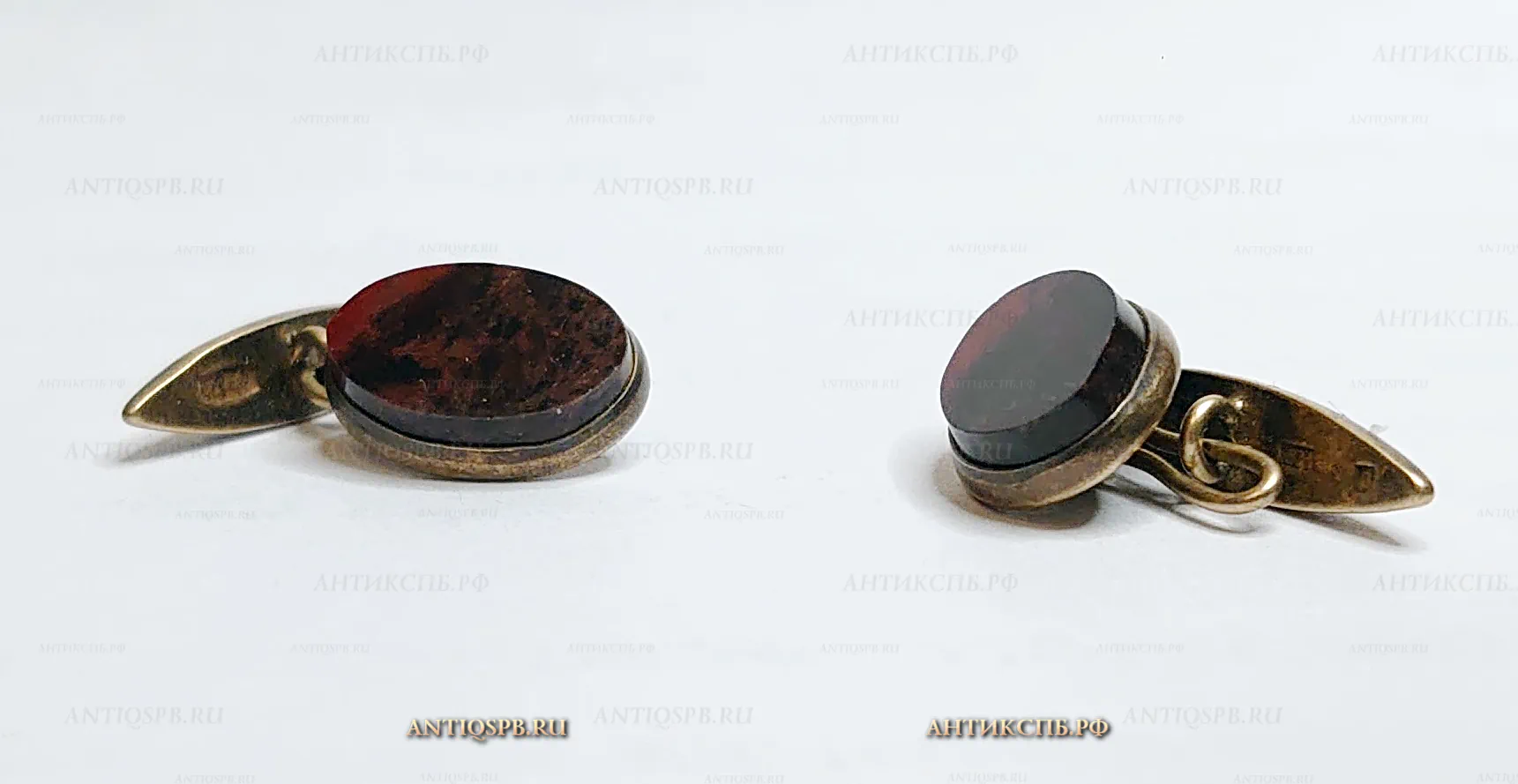 Запонки серебряные. СССР. РС5. Вт. пол. ХХ века №21715